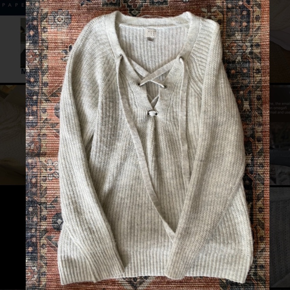 A New Day sweater